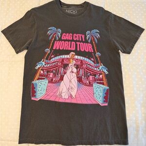 Nicki Minaj Gag City World Tour Graphic Tee Black